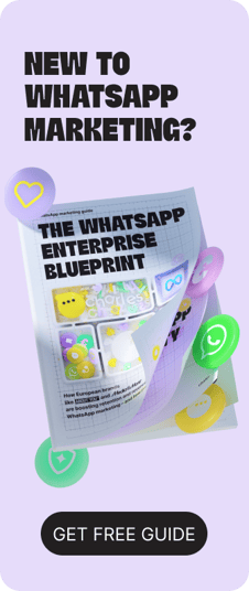 Enterprise marketing blueprint banner thin simple purple