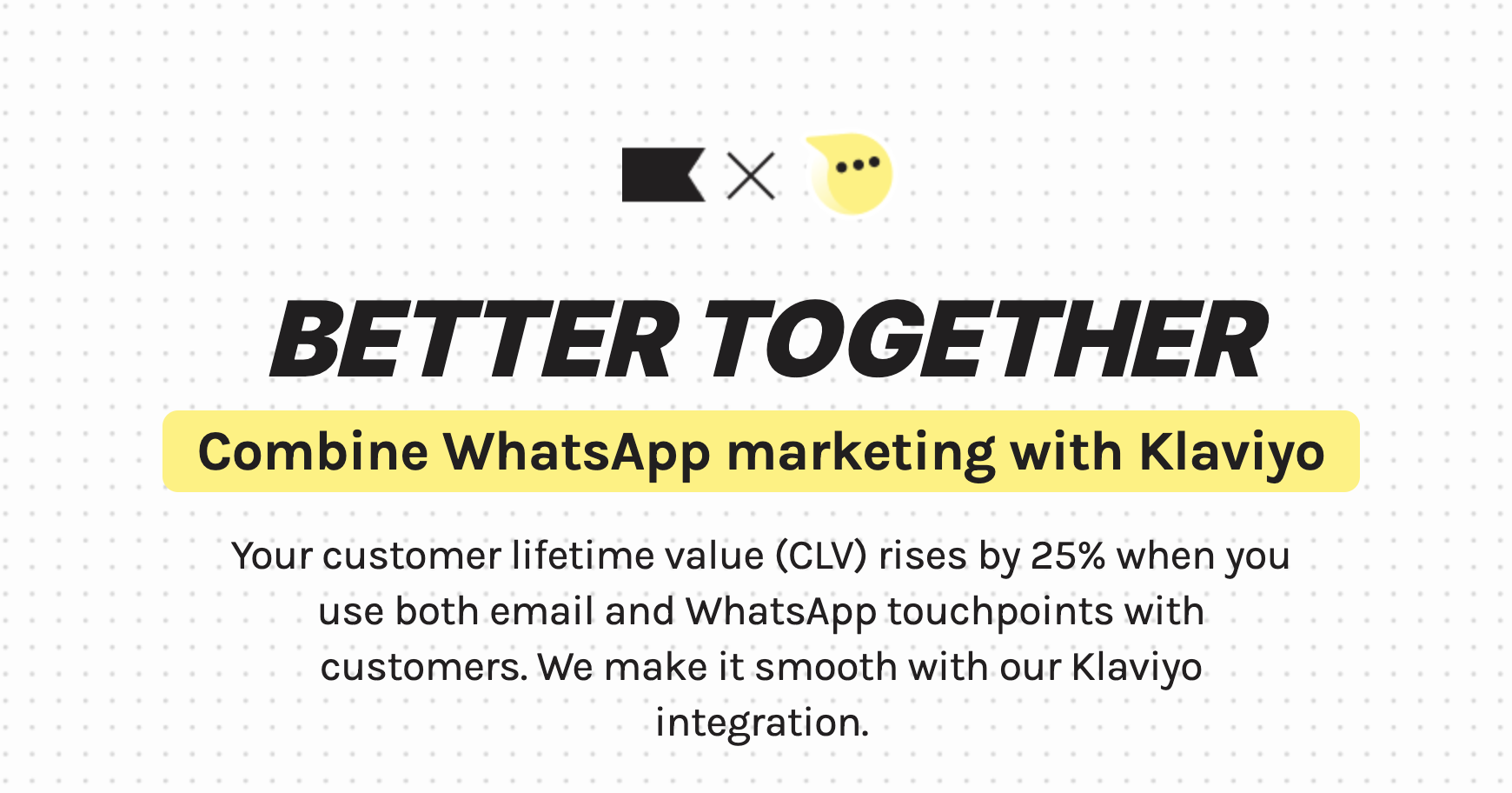 charles und Klaviyo bieten eine WhatsApp-E-Mail-Integration für Marken an